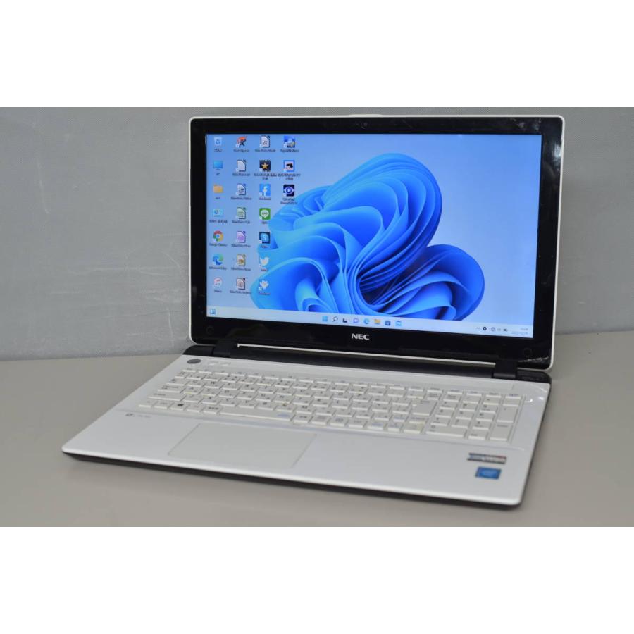 中古軽量ノートパソコン 13.3 型 NEC PC-LZ550NSB Windows11+