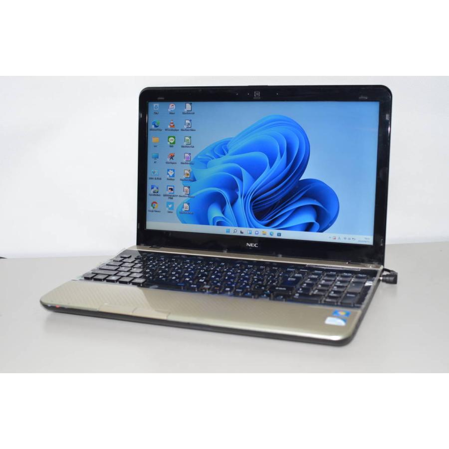 最新Windows11+office 大容量HDD750GB NEC LS150/F core i5-2430M/4GB