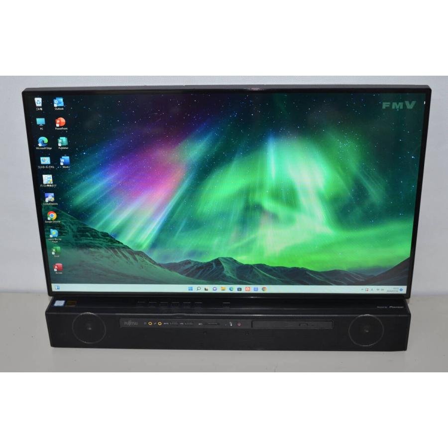 中古良品一体型パソコン 富士通 WF2/C3 Windows11+office core