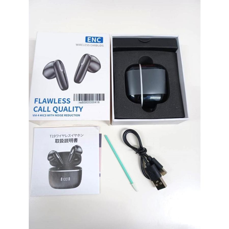 ENC T19 Bluetooth ワイヤレスイヤホン : 中古パソコンショップNS