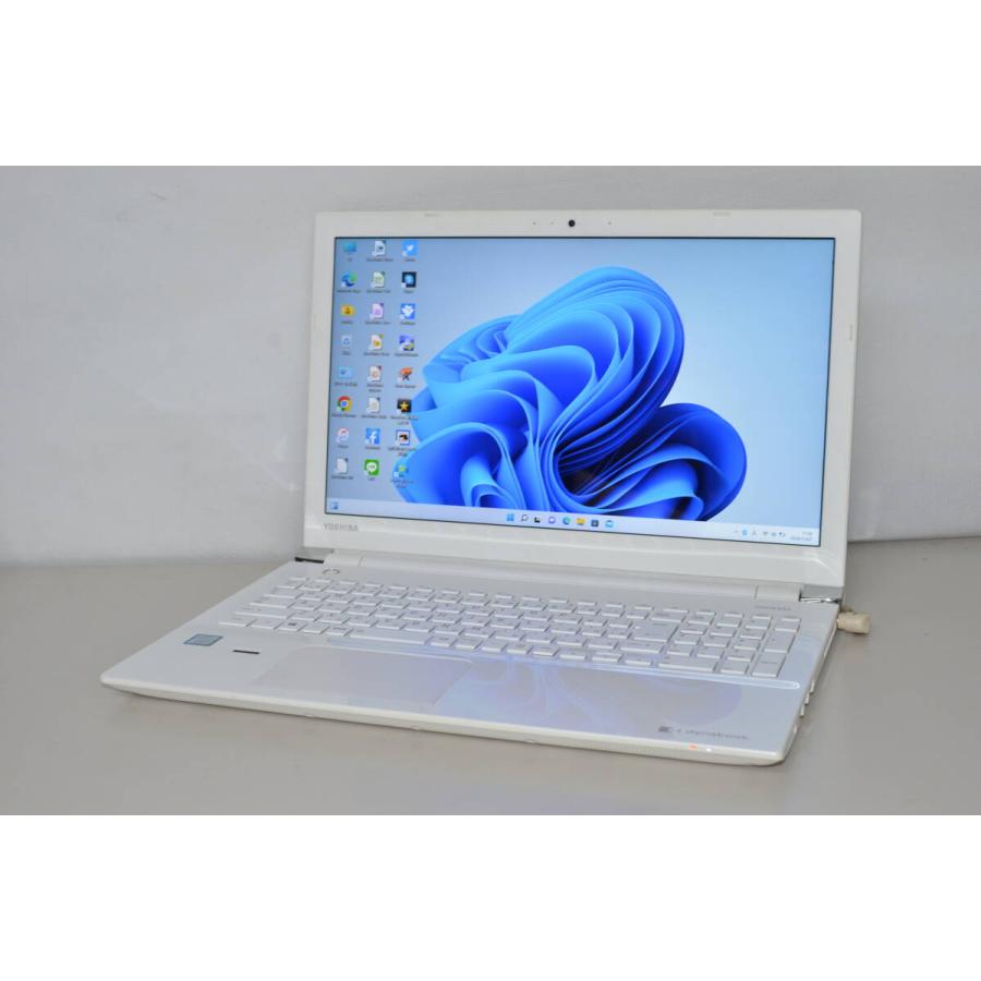 東芝 - 中古ノート 東芝 T75/CWD i7-7500U 新品SSD512 Win11 中古ノートパソコン 東芝 T75/DWD Windows11+office core i7