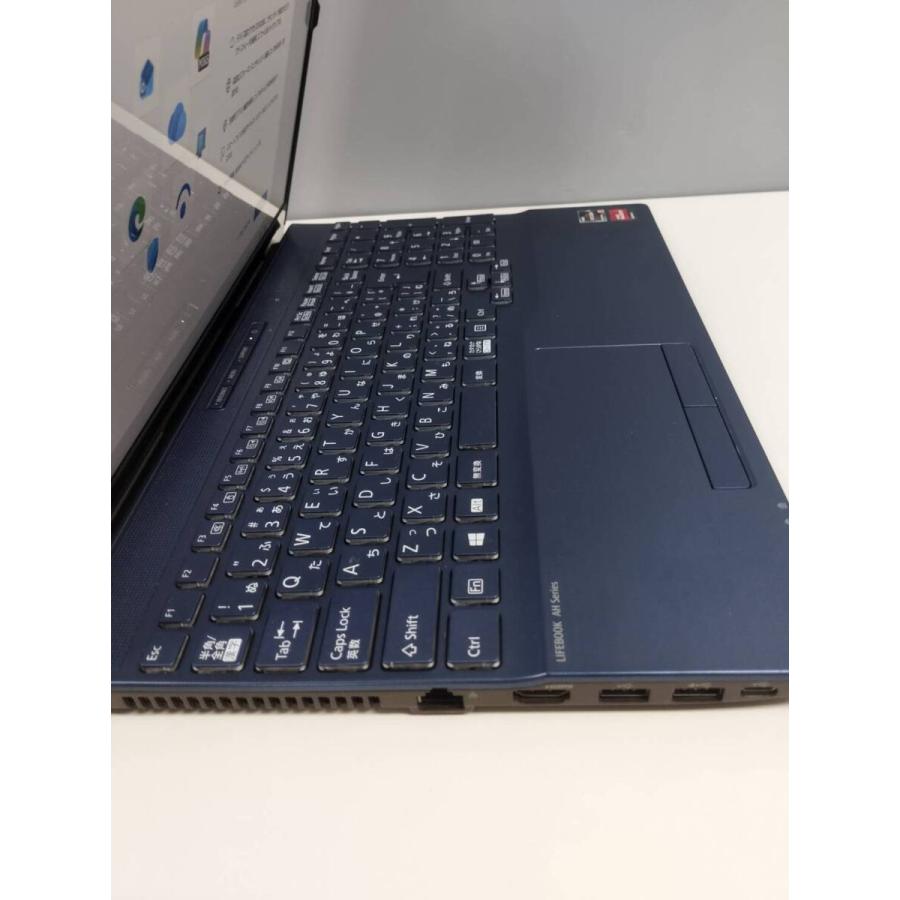 中古良品ノートパソコン 富士通 AH55/F3 Windows11+office 爆速SSD512GB AMD Ryzen 7/メモリ16GB/15.6インチ/webカメラ/Blu-ray搭載 中古良品ノートパソコン 富士通 AH55/F3 Windows11+office 爆速