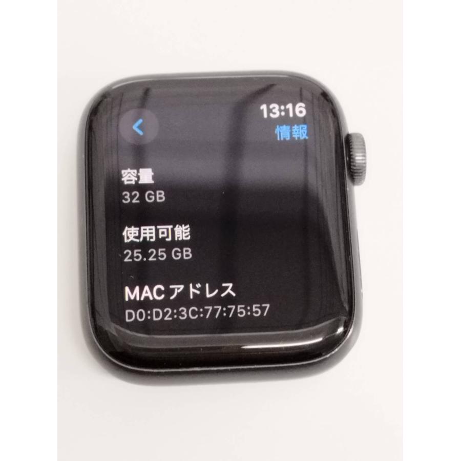 Apple Watch SE 第1世代/GPS/44mm/A2352/スペースグレー〈MYE32J/A