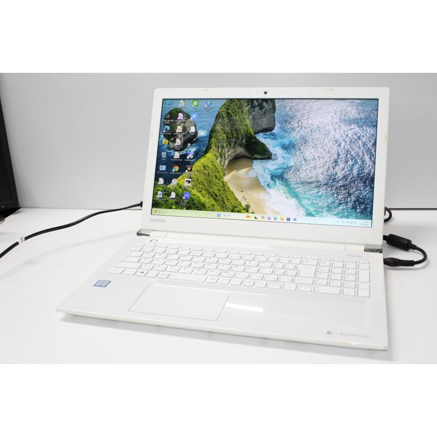 中古ノートPC】東芝〈dynabook T75/AW〉Intel Core i7/SSD512GB/メモリ 