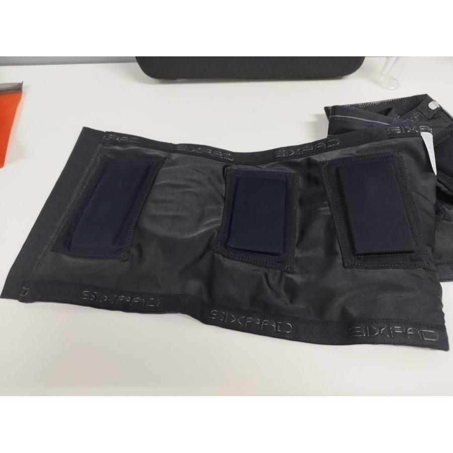 【良品】SIXPAD パワースーツ コアベルト/Lサイズ/ブラック〈HOME GYM対応モデル〉の画像