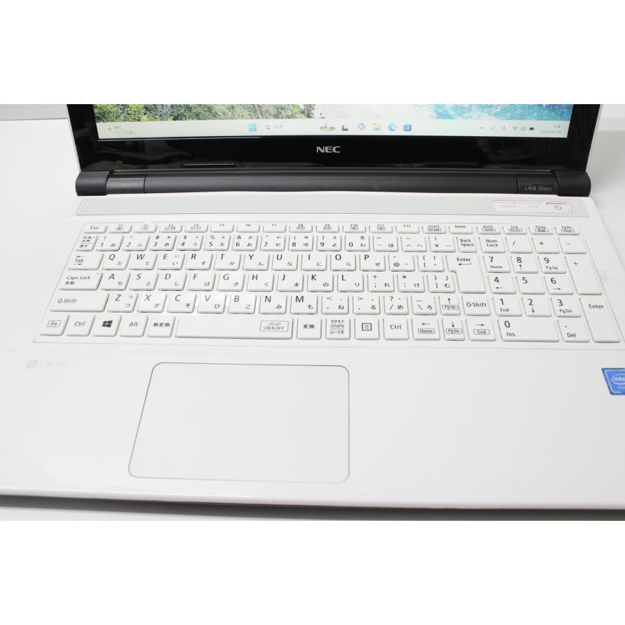 ノートパソコン NEC LAVIE NS500/N i5第8世代 メモリ4GB SSD 256GB #6875