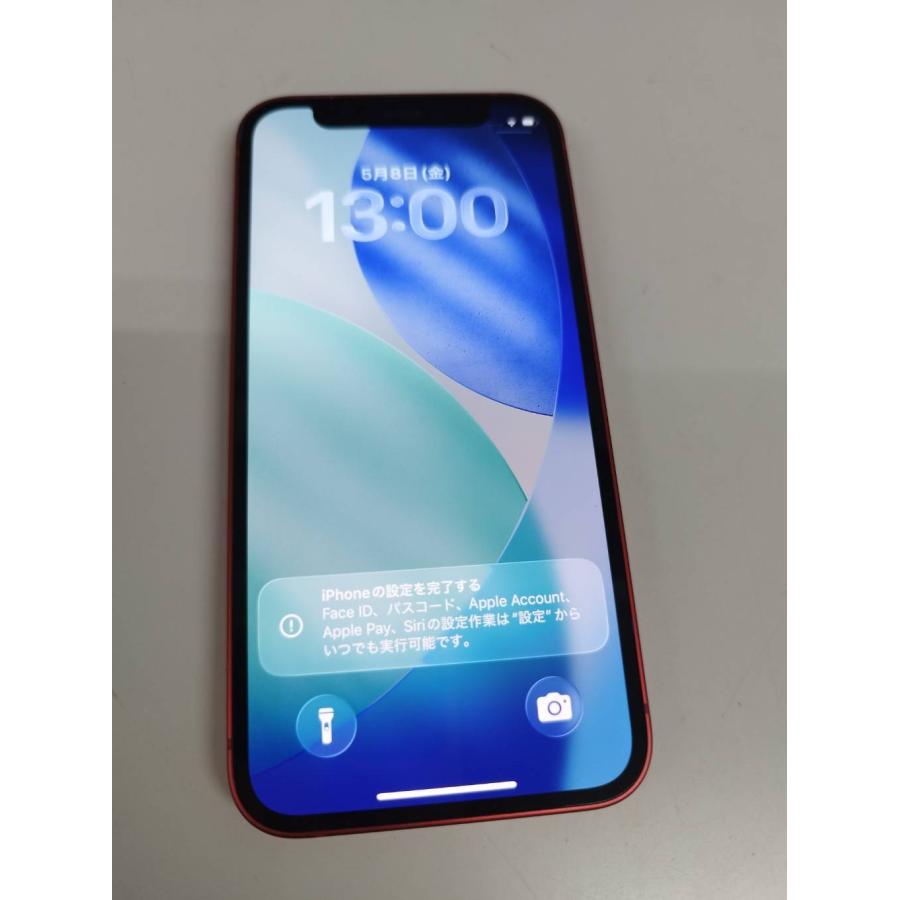 【美品】iPhone 12 mini 64GB SIMフリー MGAE3J/A SIMフリー】iPhone 12 mini/A2398/64GB/レッド〈MGAE3J/A〉 : 中古