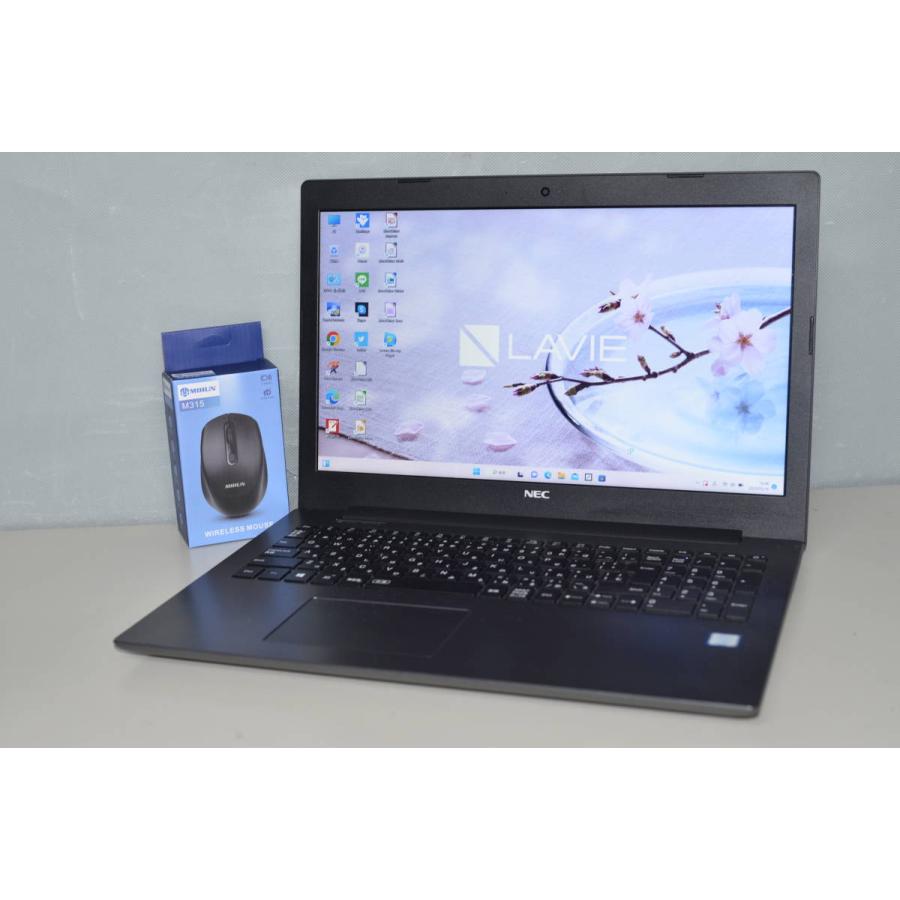 最新Windows11+office NEC NS700/B 高性能core i7-5500U/メモリ8GB