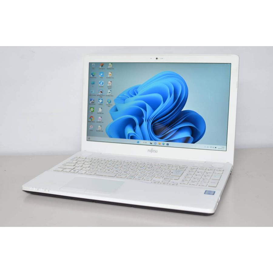 Windowsノート本体 LIFEBOOK AH53X/ i7 6700HQ/16GB/512GB/ 中古良品ノートパソコン 富士通 AH53/X Windows11+office 爆速
