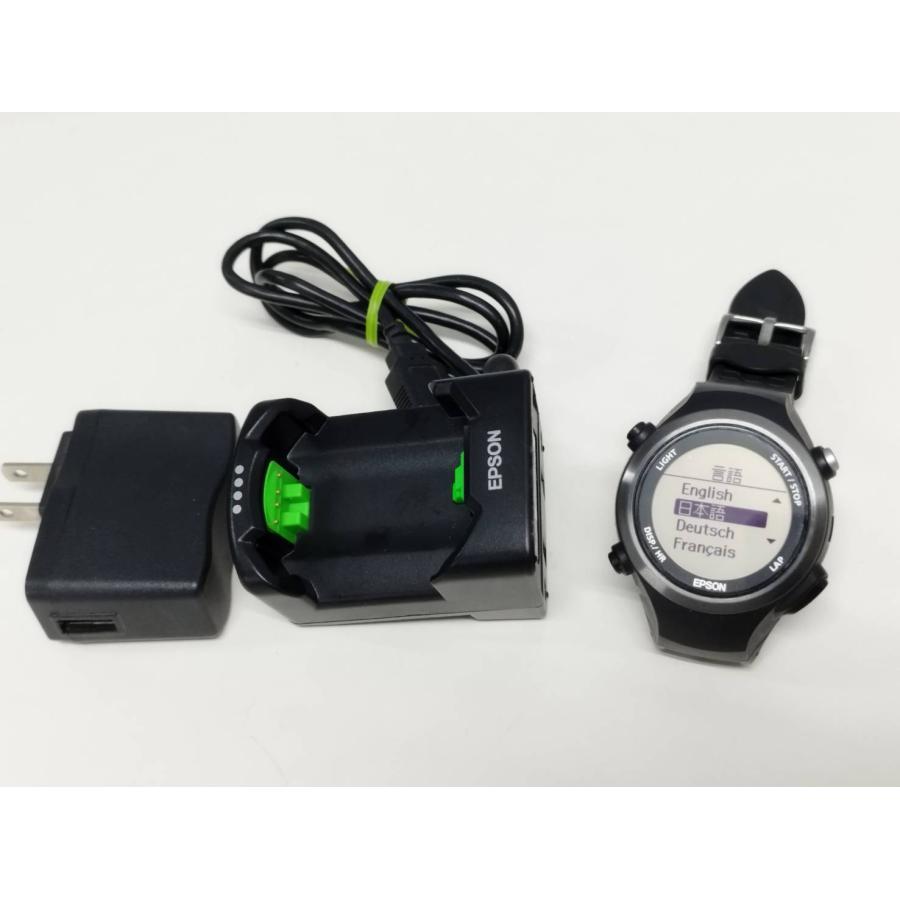 EPSON WristableGPS/SF-810/ランニングウォッチ : 中古パソコン