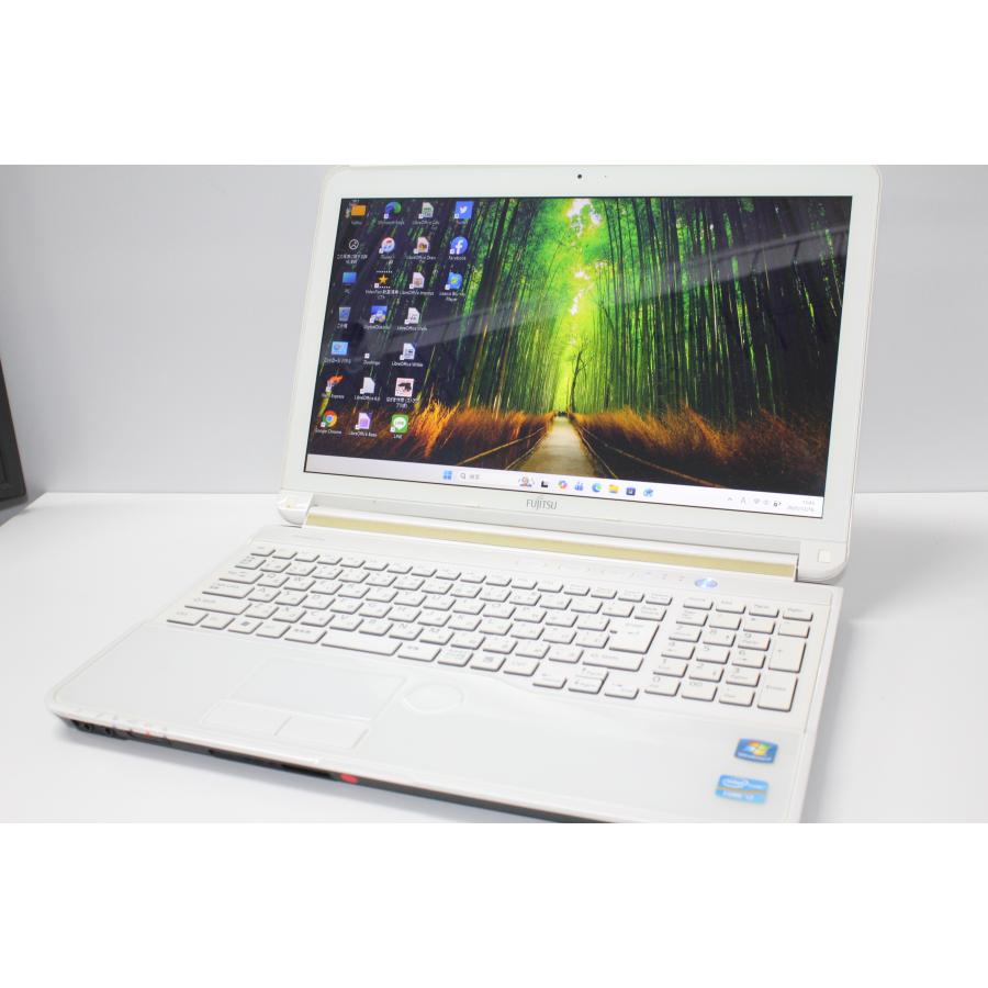 中古ノートPC】富士通〈LIFEBOOK AH77/E〉Intel Core i7/SSD256GB 