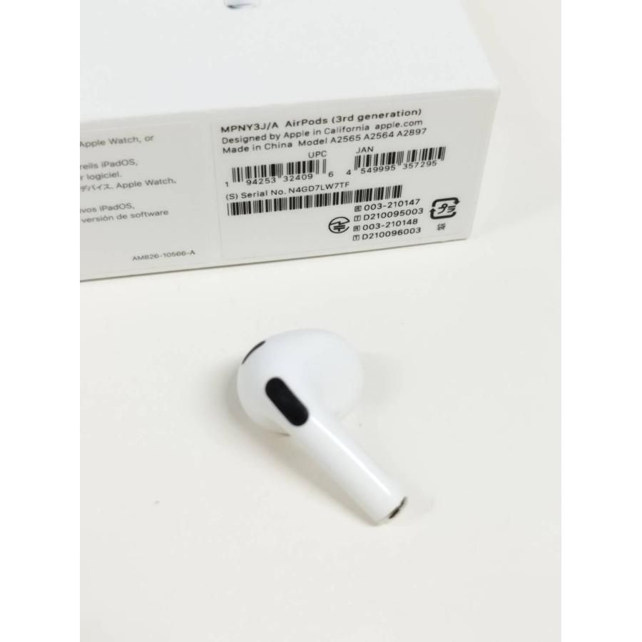 正規品】Apple AirPods 第3世代/A2565/ワイヤレスイヤホン/右耳のみ