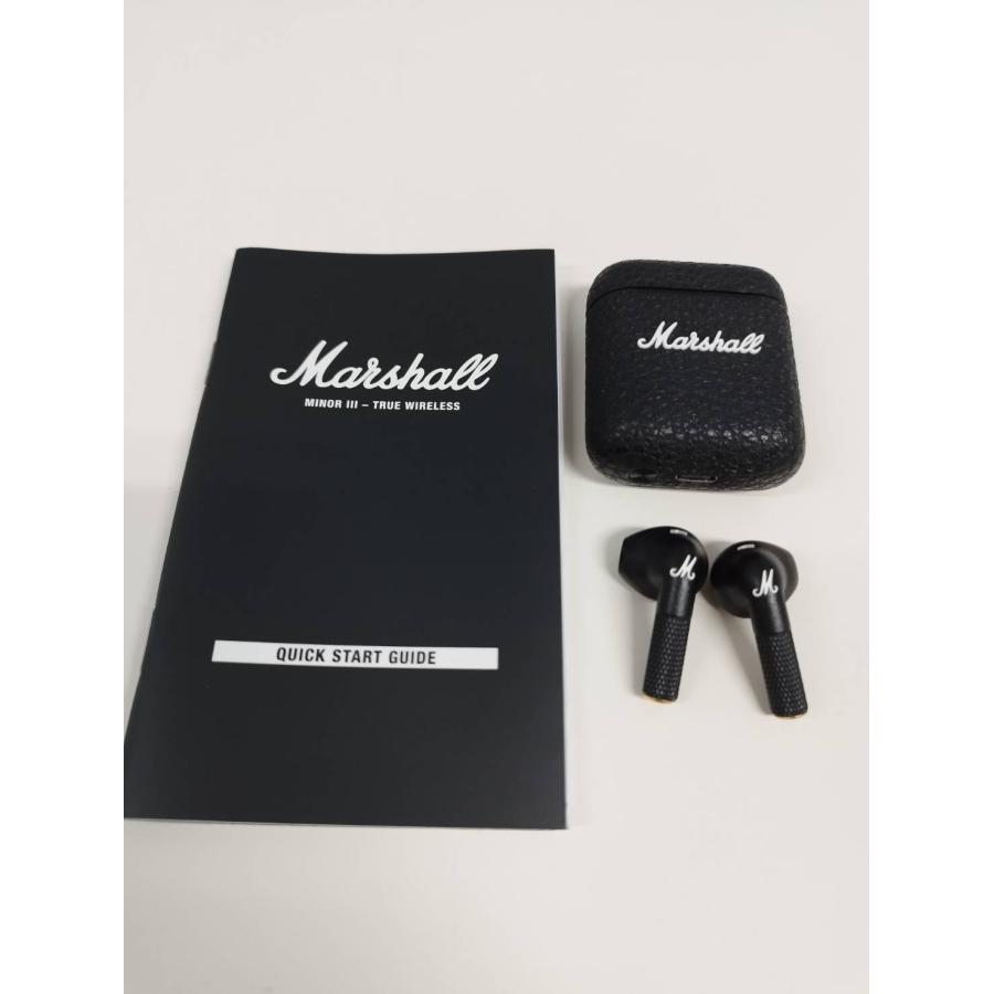 美品】Marshall MINOR III/ワイヤレスイヤホン/ブラック : 中古