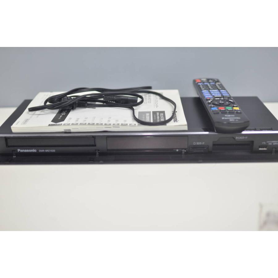 美品Panasonic DMR-BRZ1020 Blu-rayレコーダー 中古良品 Panasonic ブルーレイディーガ DMR-BRZ1020 確認済 2016年製