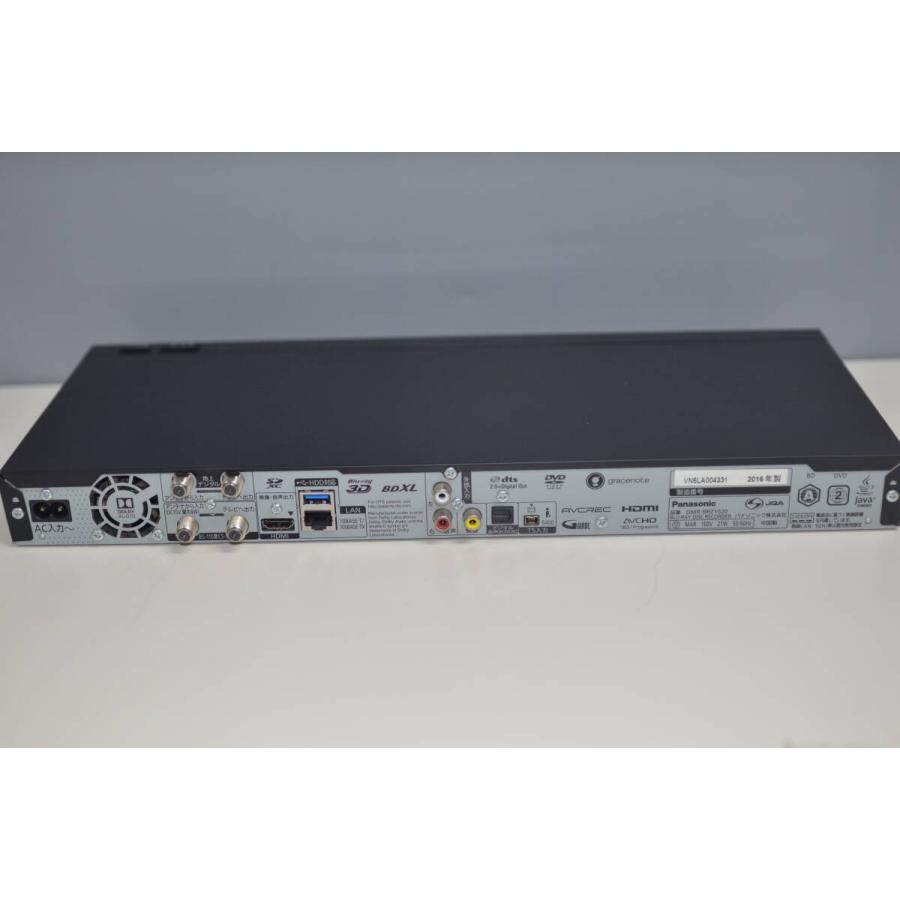 中古良品 Panasonic ブルーレイディーガ DMR-BRZ1020 確認済 2016年製