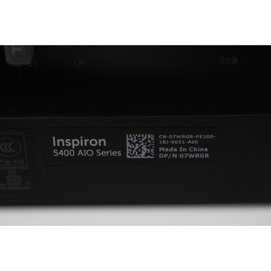 【中古一体型デスクトップPC】Dell〈Inspiron 5400 AIO〉Intel Core i5/SSD256GB+HDD1TB/メモリ8GB (5)の画像
