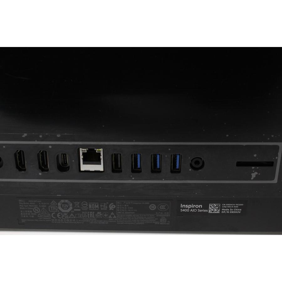 【中古一体型デスクトップPC】Dell〈Inspiron 5400 AIO〉Intel Core i5/SSD256GB+HDD1TB/メモリ8GB (4)の画像
