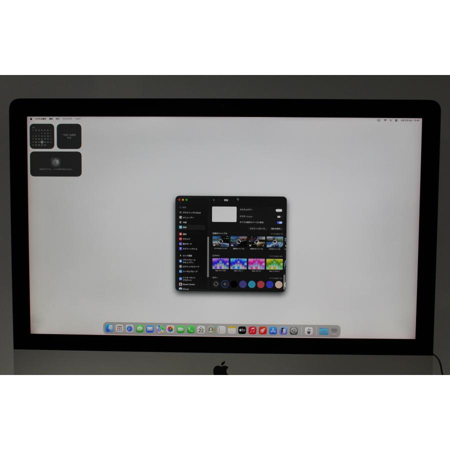 iMac（Retina 5K,27インチ,2020）1TB/32GB〈MXWU2J/A〉(5) : 中古