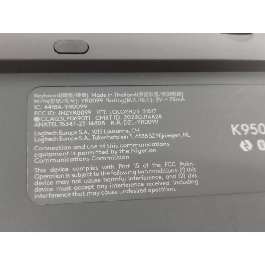 logicool Signature スリムワイヤレスキーボード/K950/YR0099 |  | 05