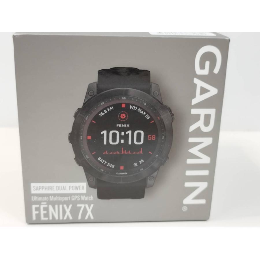 GARMIN FENIX 7X Sapphire Dual Power GPSウォッチ : 中古パソコン 