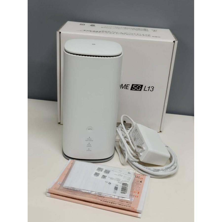 Speed Wi-Fi HOME 5G L13 無線LANルーター〈ZTR02〉 : 中古
