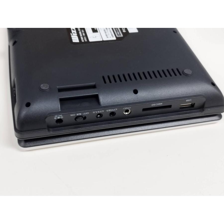 【美品】Wizz WPD-T1091 地デジ対応 10.1インチ ポータブルDVDプレーヤー_8