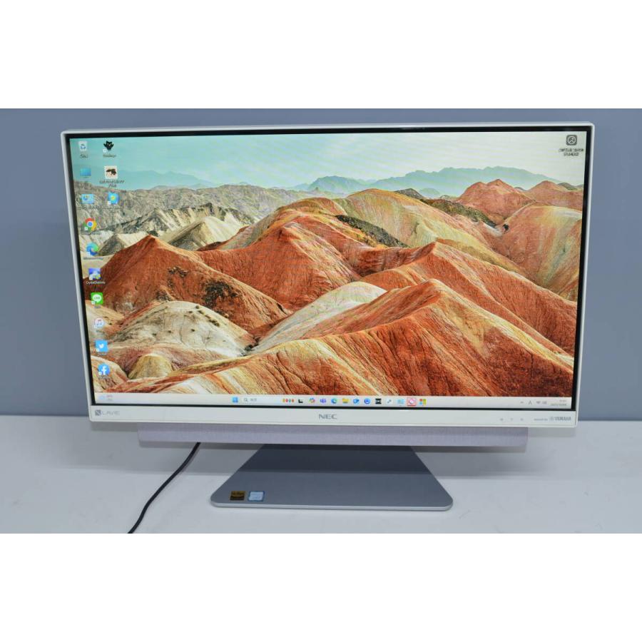 中古一体型パソコン NEC DA770/K Windows11+offce core i7-8550U/爆速