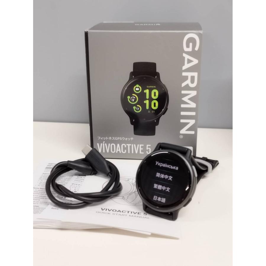 良品】GARMIN VIVOACTIVE 5/A04724/フィットネスGPSウォッチ : 中古 
