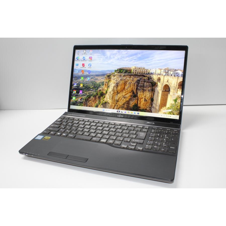 【中古ノートPC】富士通〈LIFEBOOK AH77/D1〉Intel Core i7/SSD128GB+HDD750GB/メモリ8GB (4) | 