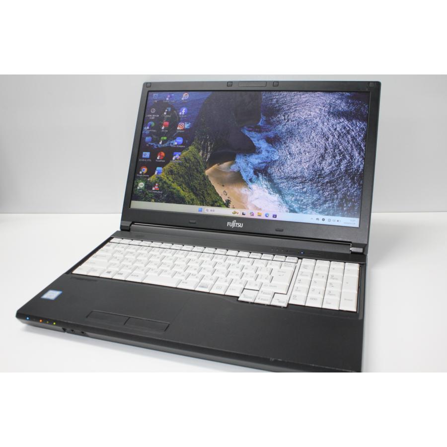中古ノートPC】富士通〈LIFEBOOK A577/S〉Intel Core i3/SSD240GB 
