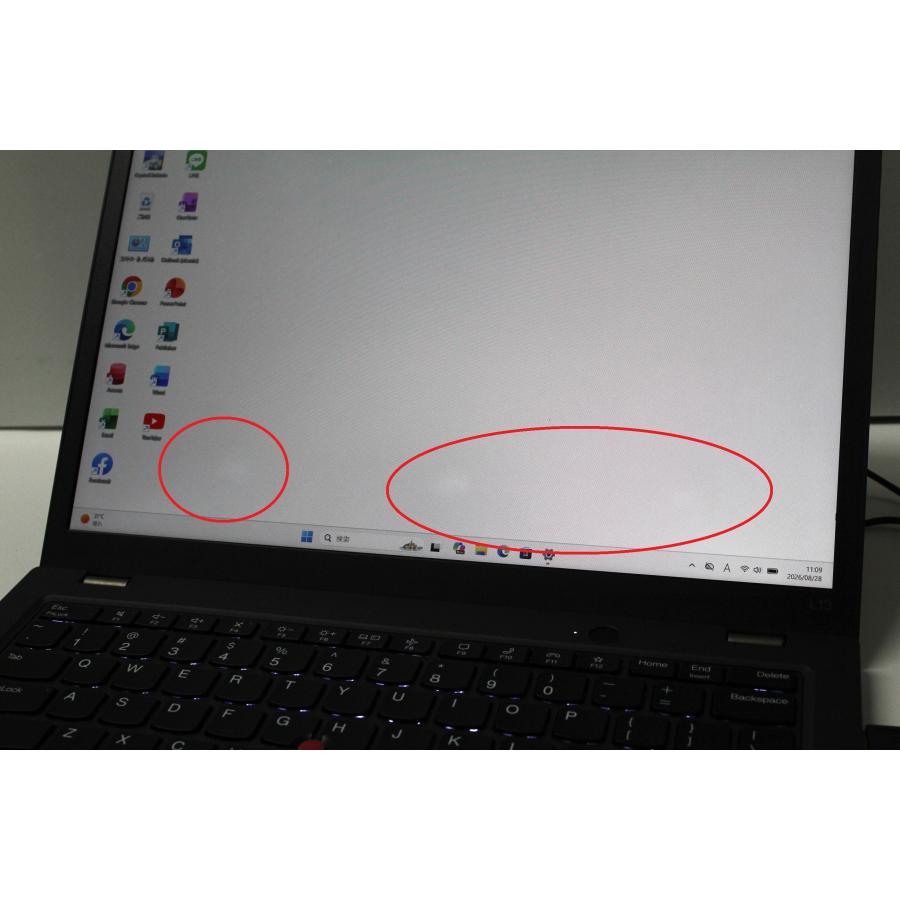 【中古ノートパソコン】Lenovo〈ThinkPad L13 Gen5〉Core Ultra5/SSD256GB/メモリ16GB/Windows11/Office2021 (6) |  | 11