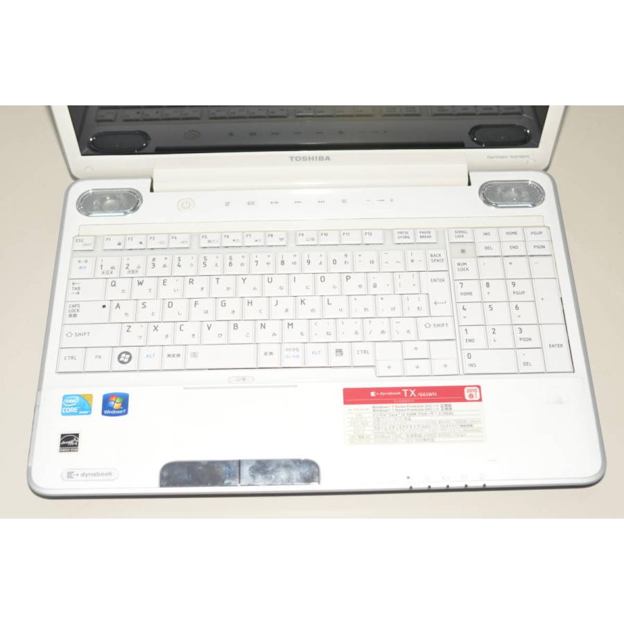 TX/66LWHYD 4GB 500G Blu-ray 無線 Windows10 最新Windows10+office 大容量HDD500GB 東芝 TX/66LWH Core i3