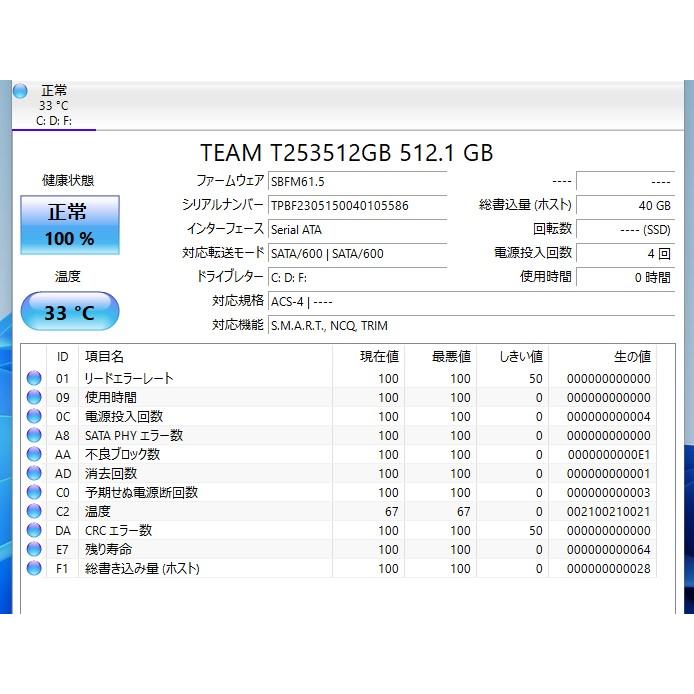中古ノートパソコン Windows11+office 爆速SSD512GB NEC LL750/M core 