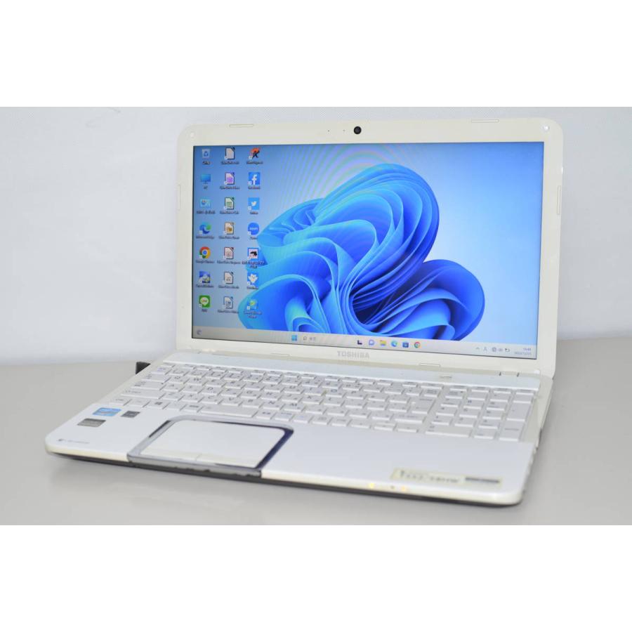 【Corei7搭載】TOSHIBAdynabookT552/58HW 中古ノートパソコン 東芝 T552/58HW Windows11+office 新品爆速