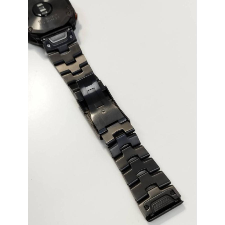 GARMIN FENIX 6X PRO DUAL POWER/Gray Titanium チタンバンド 