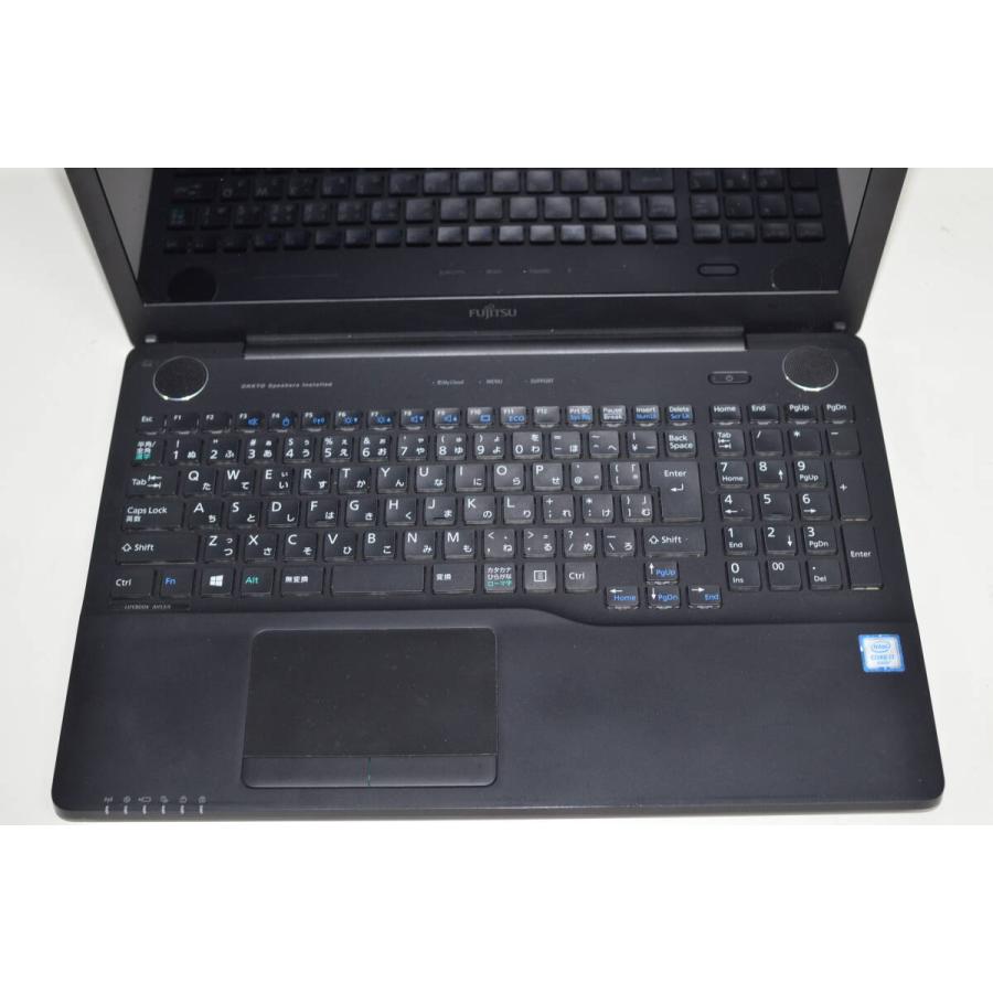 超高速SSD-1TB 15.6型 ノートパソコン 富士通 AH53/X 中古美品 第6世代