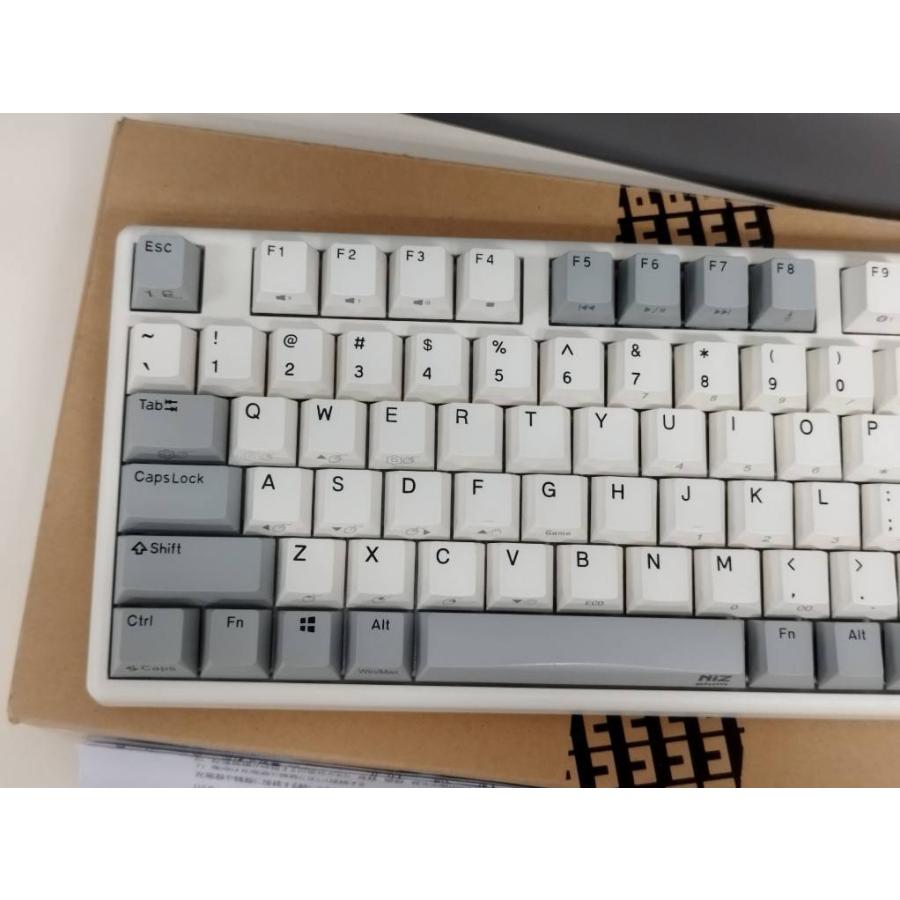 NiZ Plum 静電容量無接点キーボード Micro84EC(S)Ble : 中古