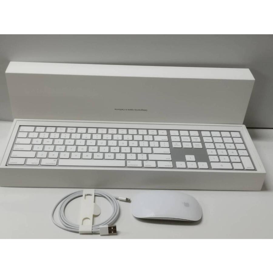 Apple - Apple テンキー付きキーボード(A1843) マウス(A1657) セット！ Apple テンキー付きキーボード/US配列(A1843) マウス(A1657