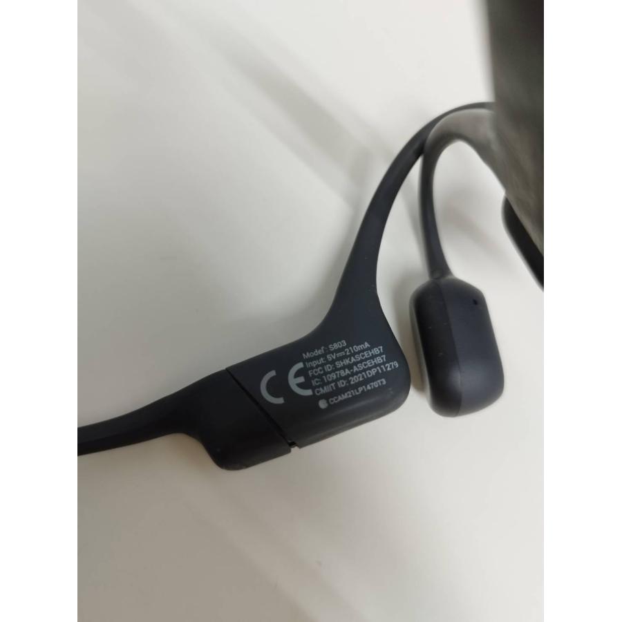 SHOKZ OpenRun S803/骨伝導イヤホン/ブラック : 中古パソコン