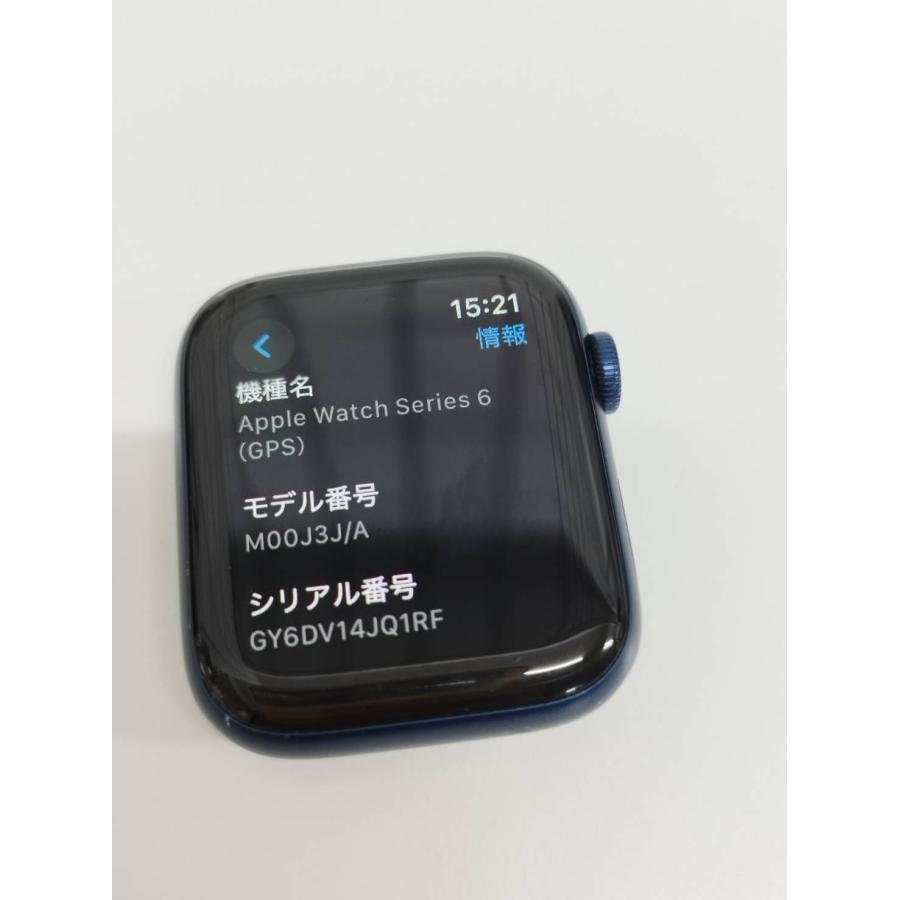 Apple Watch Series 6/GPS/44mm/A2292〈M00J3J/A〉 : 中古パソコン  