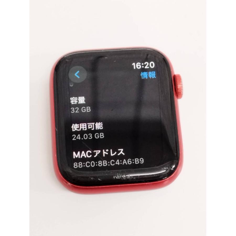 Apple Watch Series 6/GPS/44mm/A2292/レッド〈M00M3J/A〉 : 中古 
