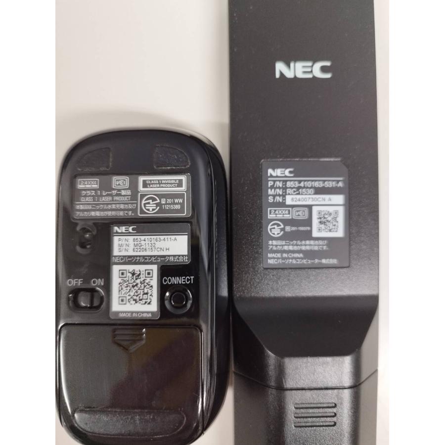 NEC ディスプレイ型パソコン 本体 リモコン・キーボード・マウス付き NEC キーボード(KG-1129)・リモコン(RC-1530)・マウス(MG-1132)セット