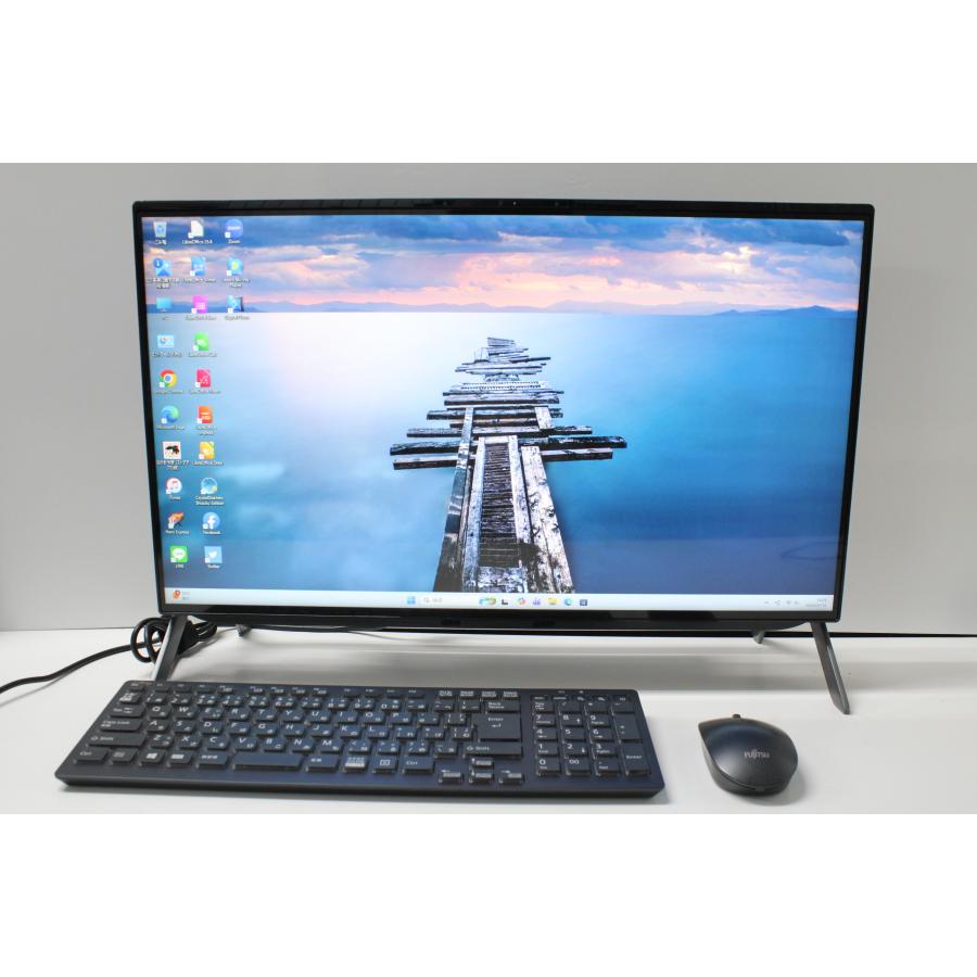 中古一体型デスクトップ】富士通〈ESPRIMO FH77/G3〉第11世代Core i7