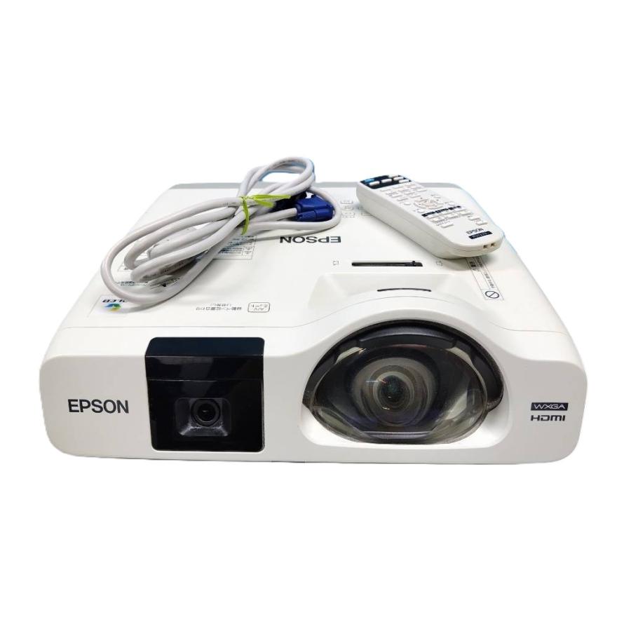 EPSON LCD PROJECTOR 超短焦点ビジネスプロジェクター EB-536WT (H670D) 使用時間1500H | 