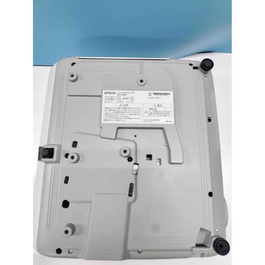 EPSON LCD PROJECTOR 超短焦点ビジネスプロジェクター EB-536WT (H670D) 使用時間1500H |  | 07