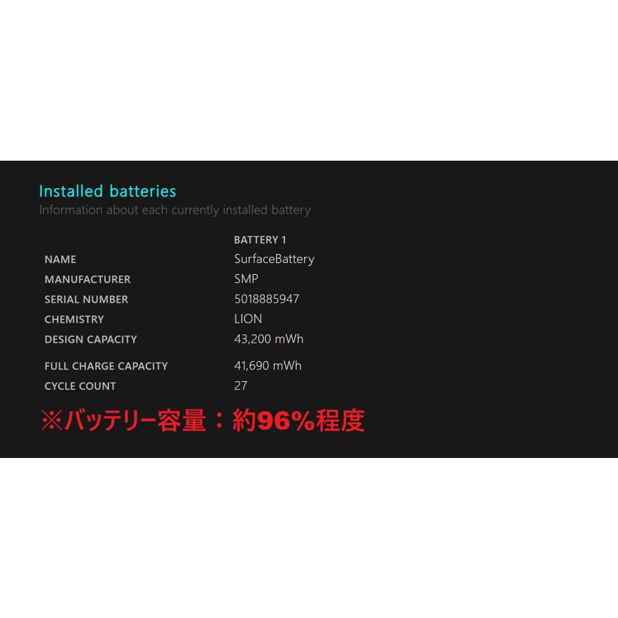 Surface Pro 7/第10世代Core i5/256GB/メモリ8GB/タブレット (5) |  | 08