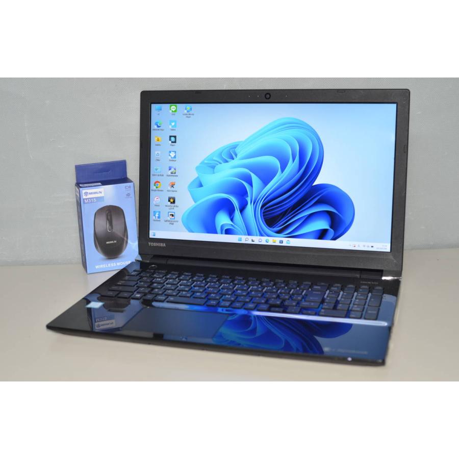 中古美品 新品爆速SSD 15.6型 ノートパソコン 東芝 T551/58CW 第