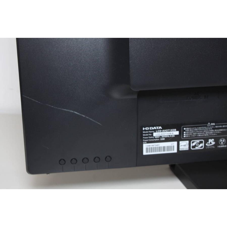 IODATA/フルHD液晶モニター/LCD-AH271XDB-B/27インチ (6) : 中古