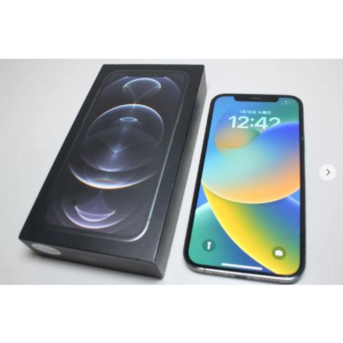 SIMフリー】iPhone 12 Pro/256GB/A2406〈MGM93J/A〉 : 中古パソコン