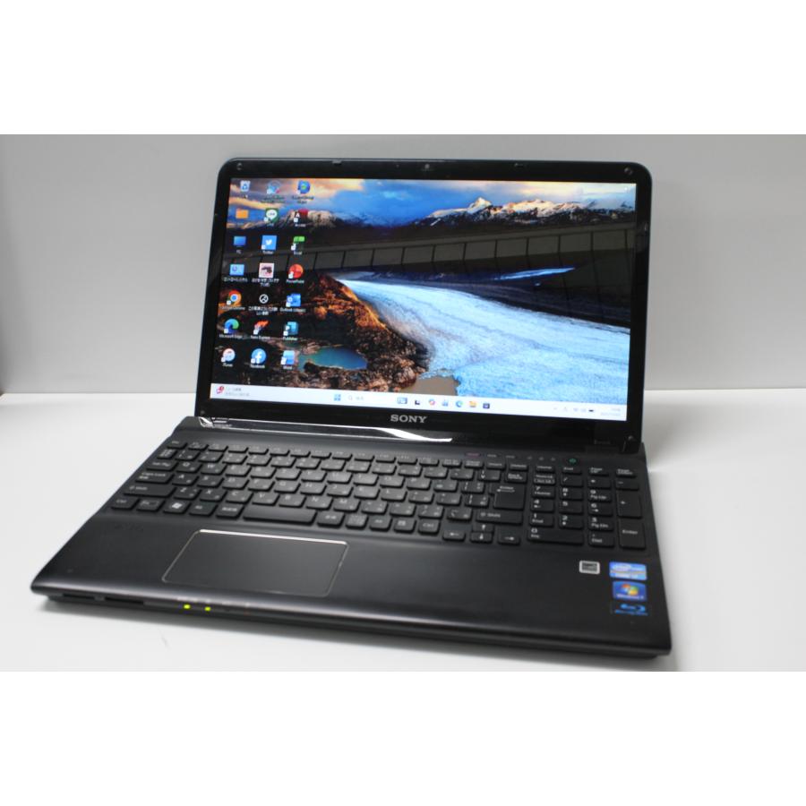 中古ノートPC】SONY〈VAIO Eシリーズ〉Intel Core i7/SSD256GB/メモリ